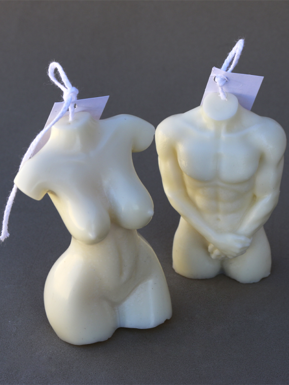 Vela Busto Hombre y Mujer