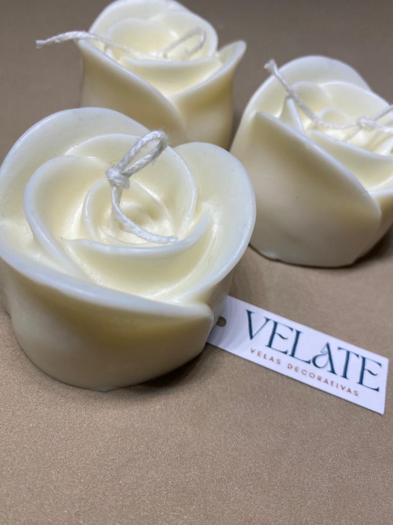 Vela forma Rosa