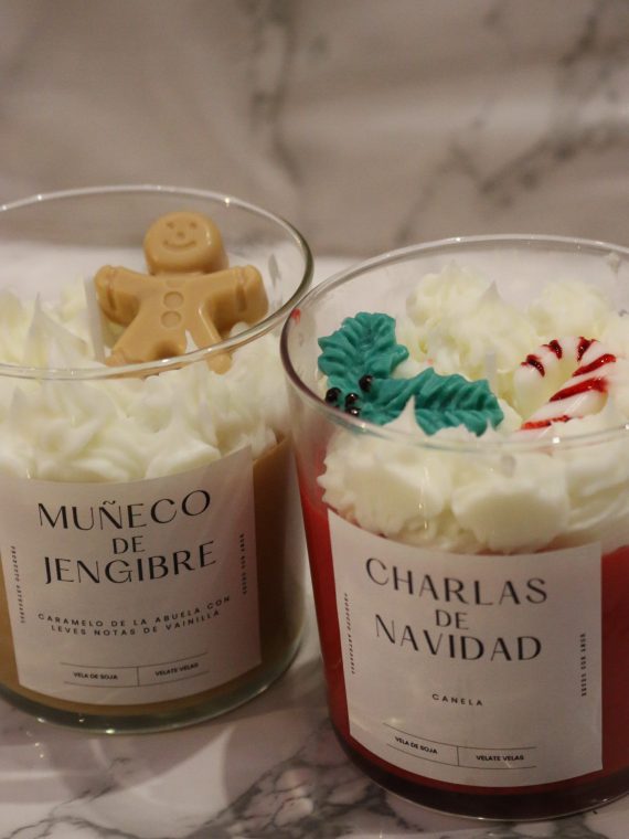 Vela muñeco de jengibre