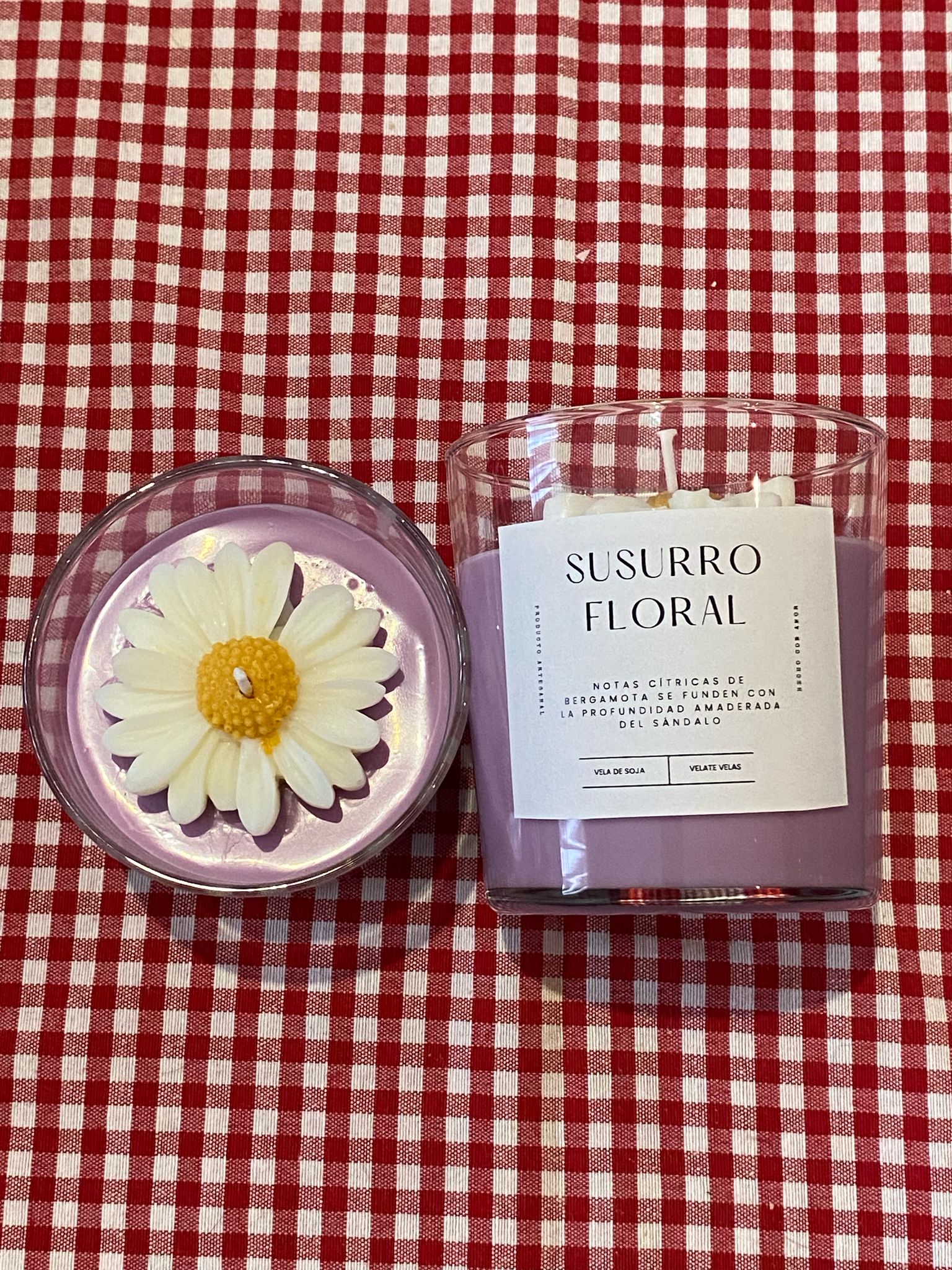 Vela Susurro floral